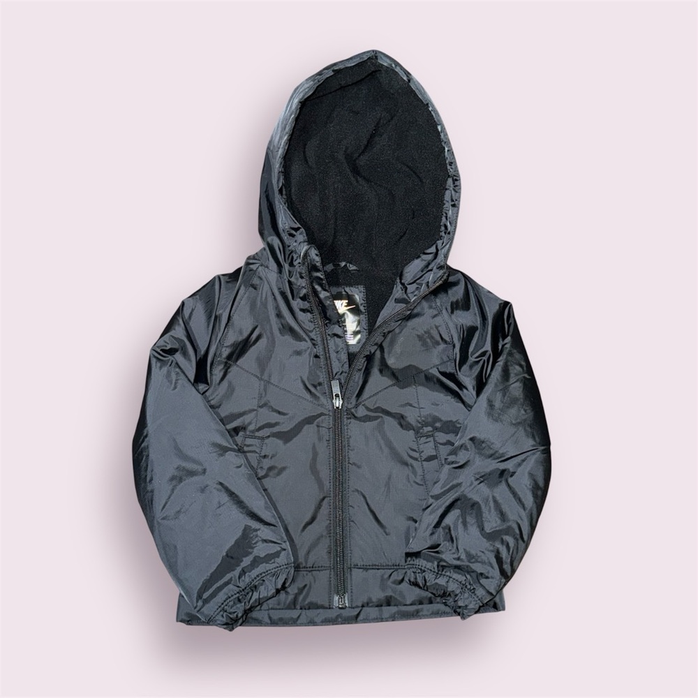 Nike Windbreaker Jacket – Toddler 2T Black Hooded‎